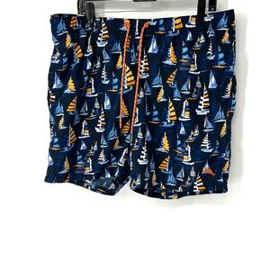 Tommy Bahama men’s lined swim trunks XL